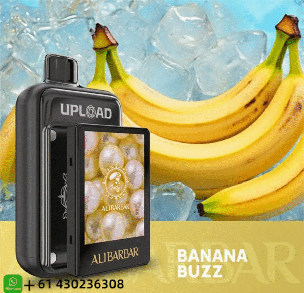ALIBARBAR UPLOAD Banana Buzz 25000 PUFFS