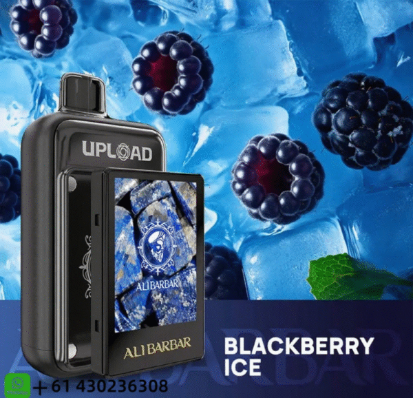ALIBARBAR UPLOAD Blackberry Ice 25000 PUFFS